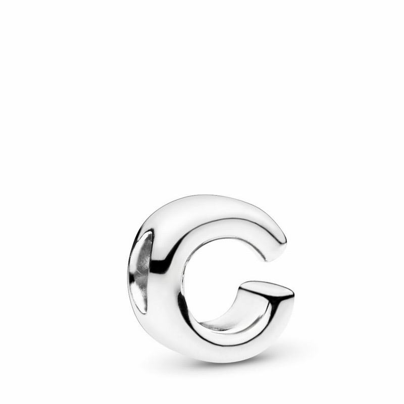 Pandora Letter C Charm NZ, Sterling Silver (964205-NCD)